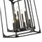 Z-Lite Easton Chandelier, 8-Light, 16.5 In.W x 27 In.H, Matte Black/Matte Black 3038-8MB - alternate 7